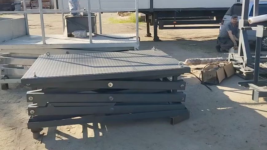 Two-scissor lift table 500 kg ASPAR GHL500.
