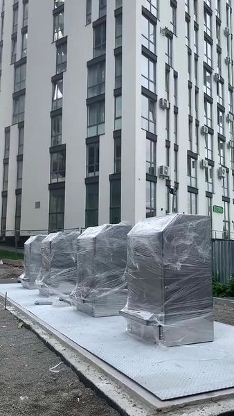 Підземна система підйому контейнерів 5 м&sup3;