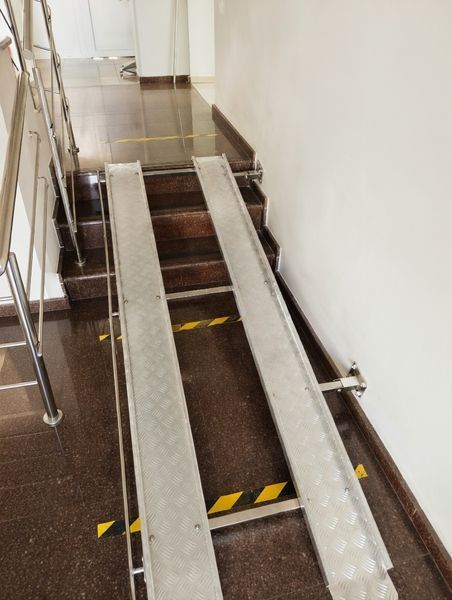Folding disabled ramp up to 4 m long ASPAR RM 4000