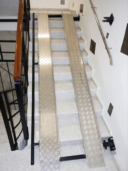Folding disabled ramp up to 4 m long ASPAR RM 4000