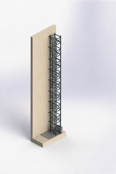 Single-mast goods lift