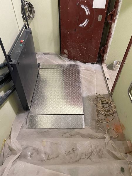 Stair inclined lift (up to 3 m / straight diagonal trajectory) ASPAR EMD 200-3.0 (Stainless steel)